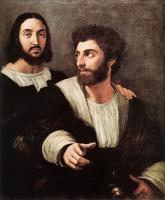 Raphael - Double Portrait with The Artist